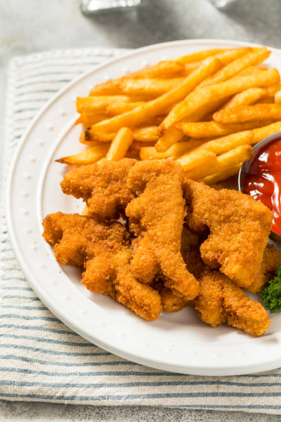 istock Healthy Kids Dinosaur Chicken Nuggets 2166899738