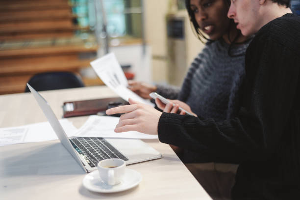 istock Business Professionals Collaborating in Office 2166899818