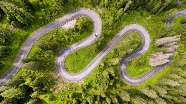 The Snake road.
