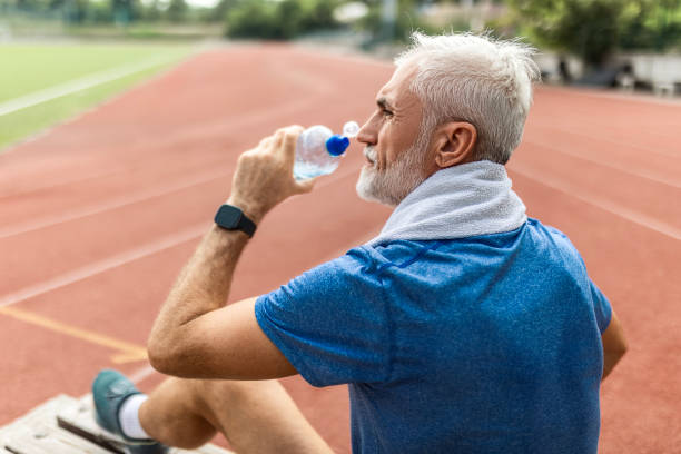 istock Senior Man Hydrating After Running 2166907487