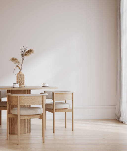 istock Home mock up, cozy modern dining room interior background 2166909117