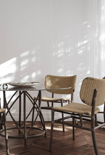 istock Home mock up, cozy modern dining room interior background 2166909122