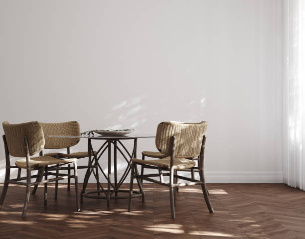 istock Home mock up, cozy modern dining room interior background 2166909168
