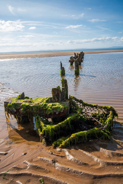 istock Submarine wreck, Aberlady Bay, Scotland 2166913896