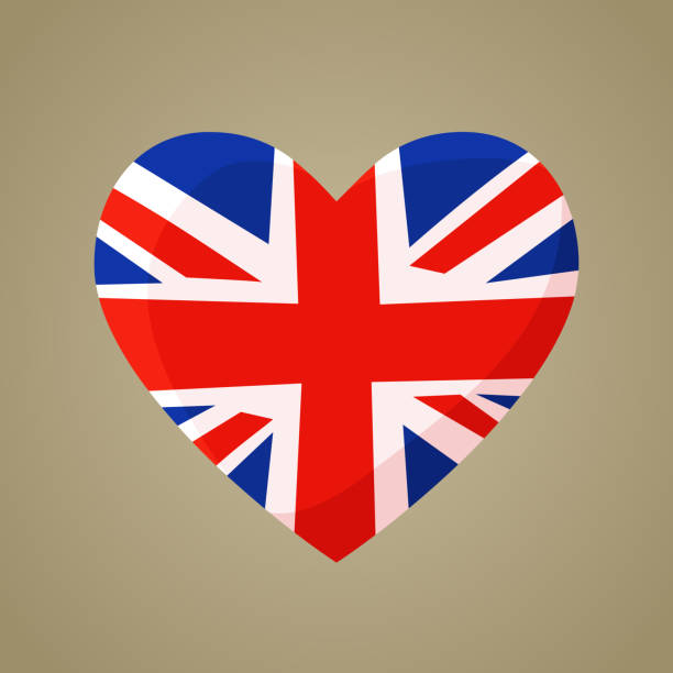 istock Heart with flag of United Kingdom 2166918924