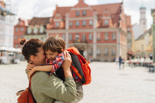 istock Greeting my mom after school 2166920331