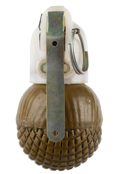 istock hand grenade RGO isolated on white 2166931292