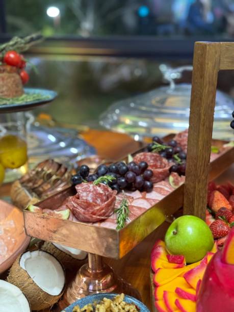 istock Elegance and Flavor: Premium Cheese and Charcuterie Platter 2166935468