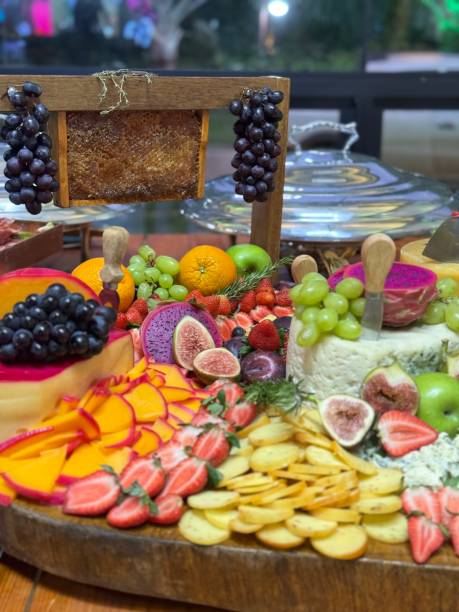 istock Elegance and Flavor: Premium Cheese and Charcuterie Platter 2166935472