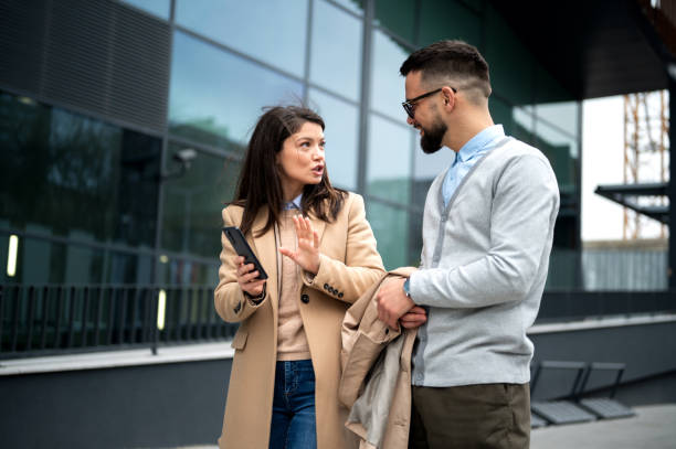 istock Business people walking and talking 2166936737