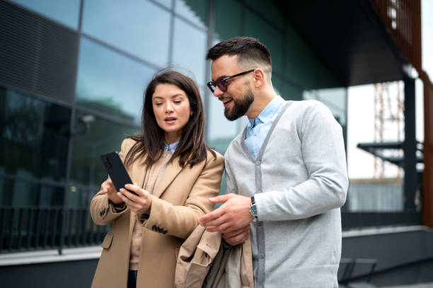 istock Business people walking and talking 2166936842