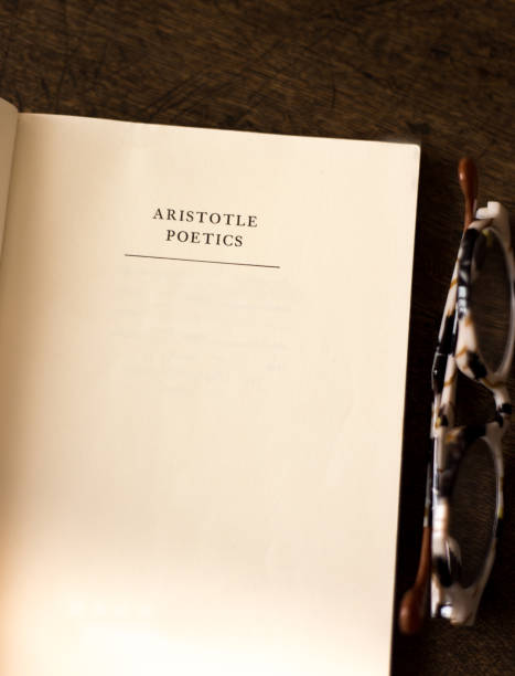 istock Book Open to Title Page: Aristotle Poetics 2166937770