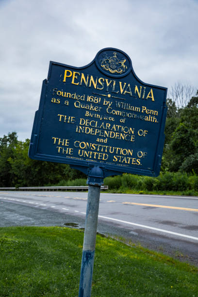istock Pennsylvania Historic Sign 3 2166949555
