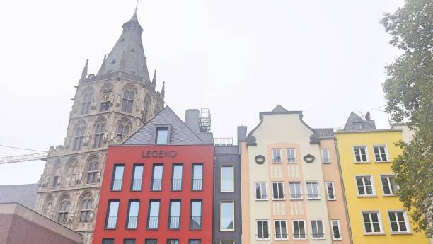 Germany Cologne 1st of Jan 2024  Historical Ancient Christian Religious St Martin Church
