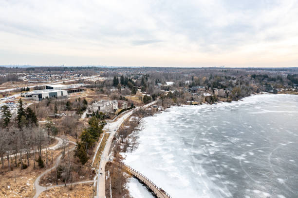 istock Bond Lake in winter, Richmond Hill, Canada 2166955741