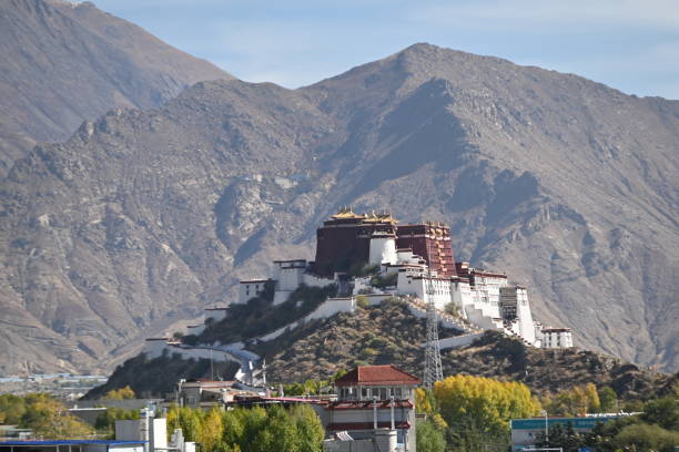 the Potala Palace in Lhasa tibet