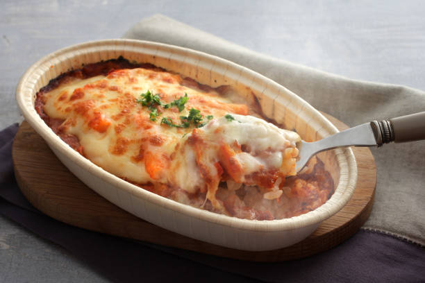 A steaming hot, delicious-looking gratin that's perfect for the cold winter months.