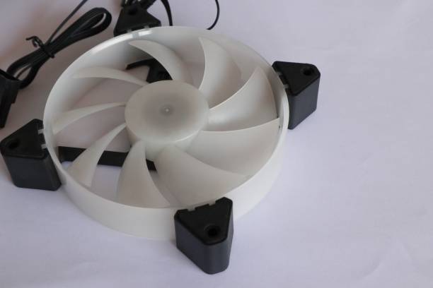 istock close up of RGB CPU fan 2166964278
