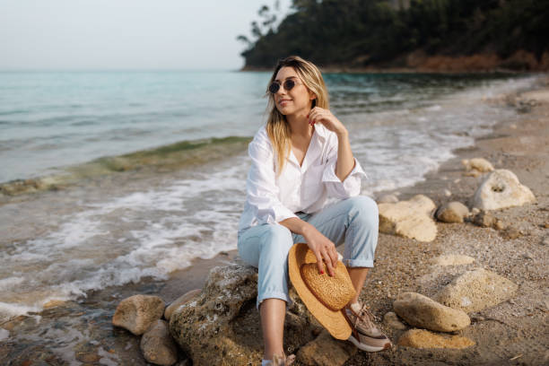 istock Chilling out by the sea 2166968383