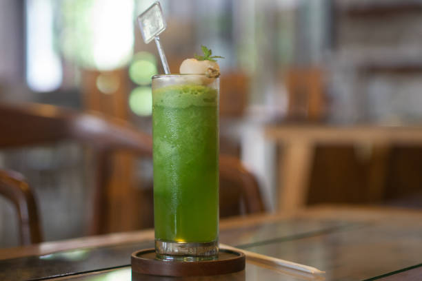 istock Green juice on the table 2166969955