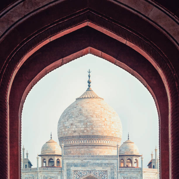 istock Taj Mahal Mausoleum in Agra 2166972731
