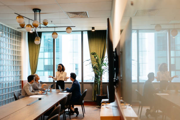 istock Presenting a new business concept 2166975519