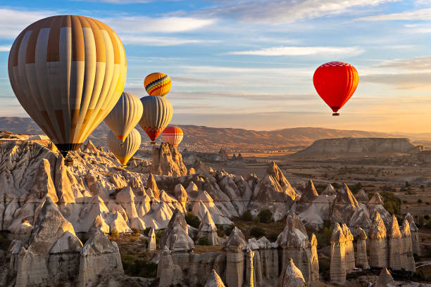 istock Balloons in Cappadocia, Turkey 2166983095
