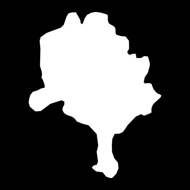 mapa státu kano, administrativní rozdělení země nigérie. vektorová ilustrace. - kano stock ilustrace