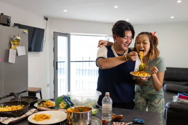 istock Pasta with a Side of Friendship 2166992950