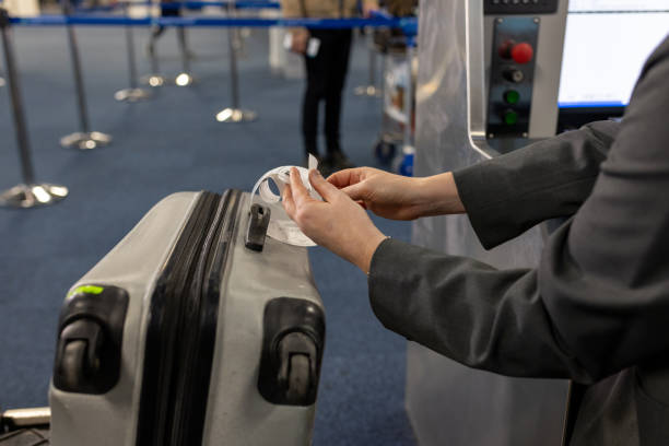 istock Tagging Luggage For Travel 2166995328