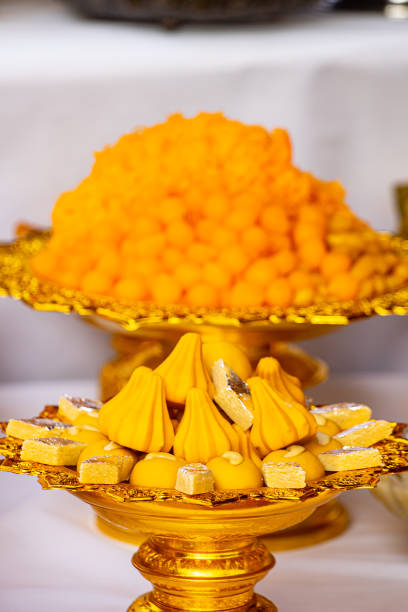istock Thai desserts with egg yolks yellow color 2166998081