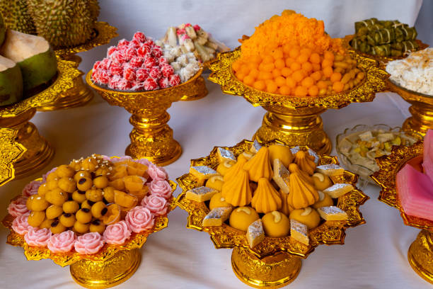 istock Thai desserts with egg yolks yellow color 2166998127