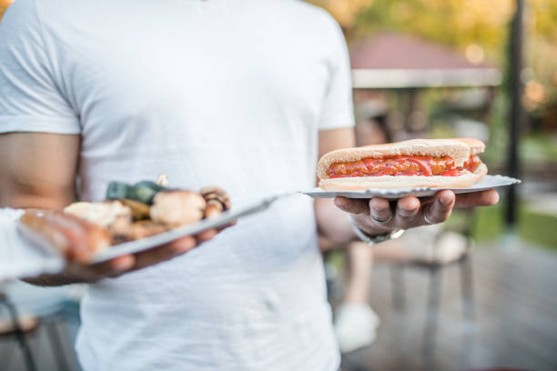 Grilling on a sunny day