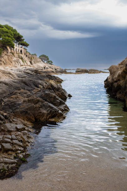 istock Beautiful tiny beach coastal landscape in Costa Brava, Girona 2167009433