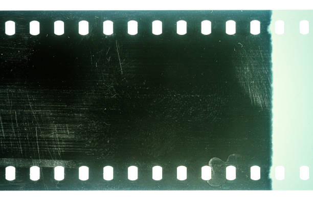 istock Dusty and grungy 35mm film texture or surface 2167010463