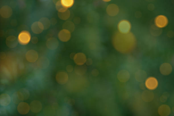 Bokeh of Light on Christmas tree