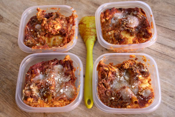 istock homemade portioned lasagna 2167025205