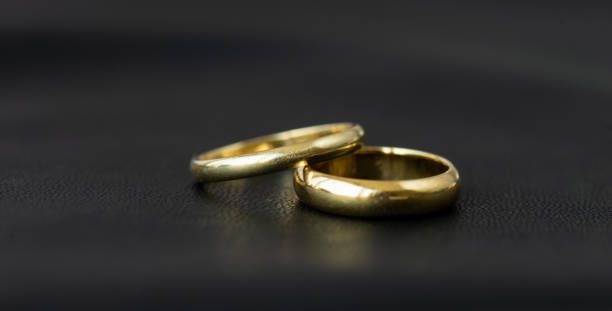 istock Gold Wedding Rings 2167032717