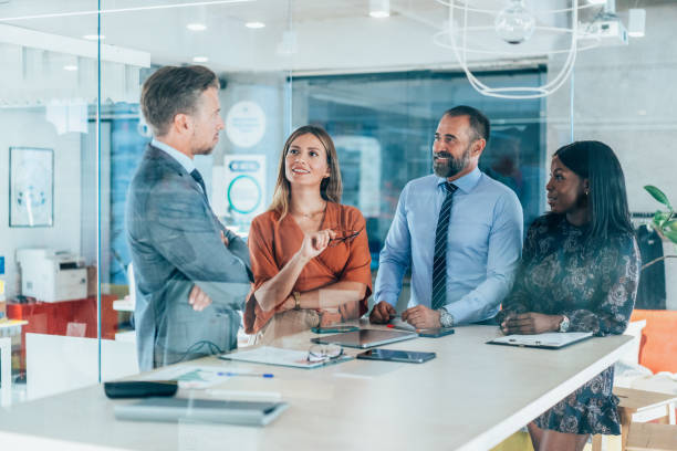 istock Business team meeting 2167036397