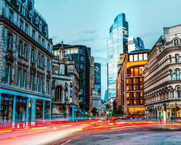 istock London early evening - Long exposure 2167036689