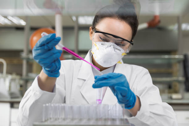 istock Young female scientist working in the CDC laboratory. 2167037241