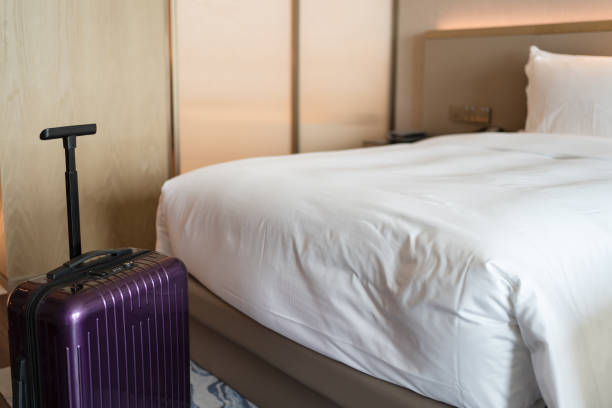 istock Inter views of modern hotel room. 2167037536
