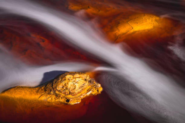 colors and textures of rioTinto mining
