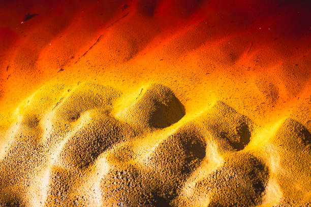 colors and textures of rioTinto mining
