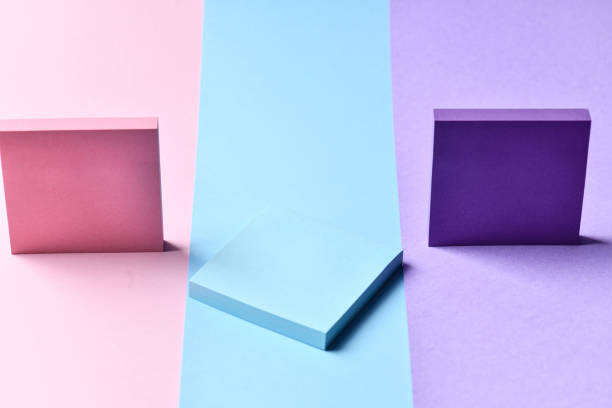 istock Blue Falls In Between Pink And Violet 3M Post-it® Sticky Notes 2167050942