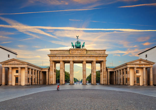 istock Brandenburg Gate or Brandenburger Tor at sunset, Berlin, Germany 2167052418