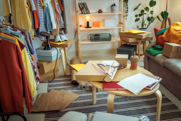 istock Home based clothing store with no people 2167062851