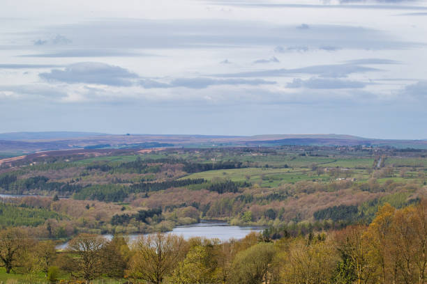istock Lush Landscape with Lake and Hills 2167063858