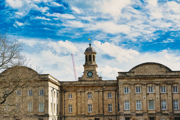 Old and new architecture in the city of Birmingham, UK