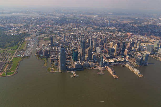 istock Helicopter flight over New York 2167067339